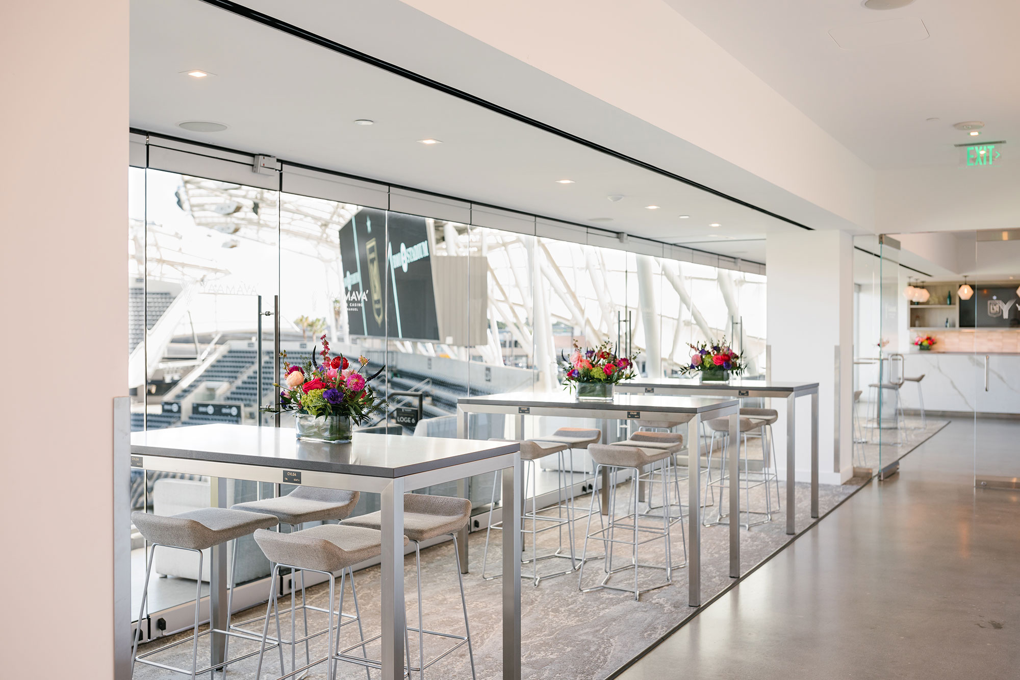 City View Loge Interior Space